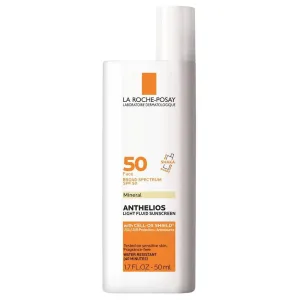 New - La Roche-Posay Anthelios Ultra-Light Fluid Mineral Face Sunscreen with Zinc