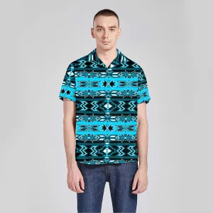 Northern Journey Button Up Silk Shirt