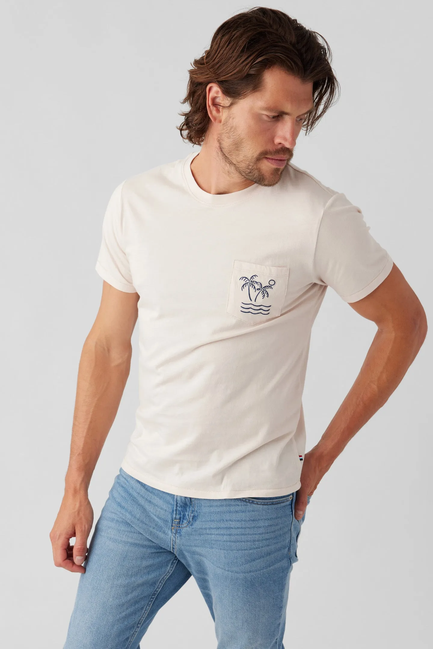 Palms Pocket Tee