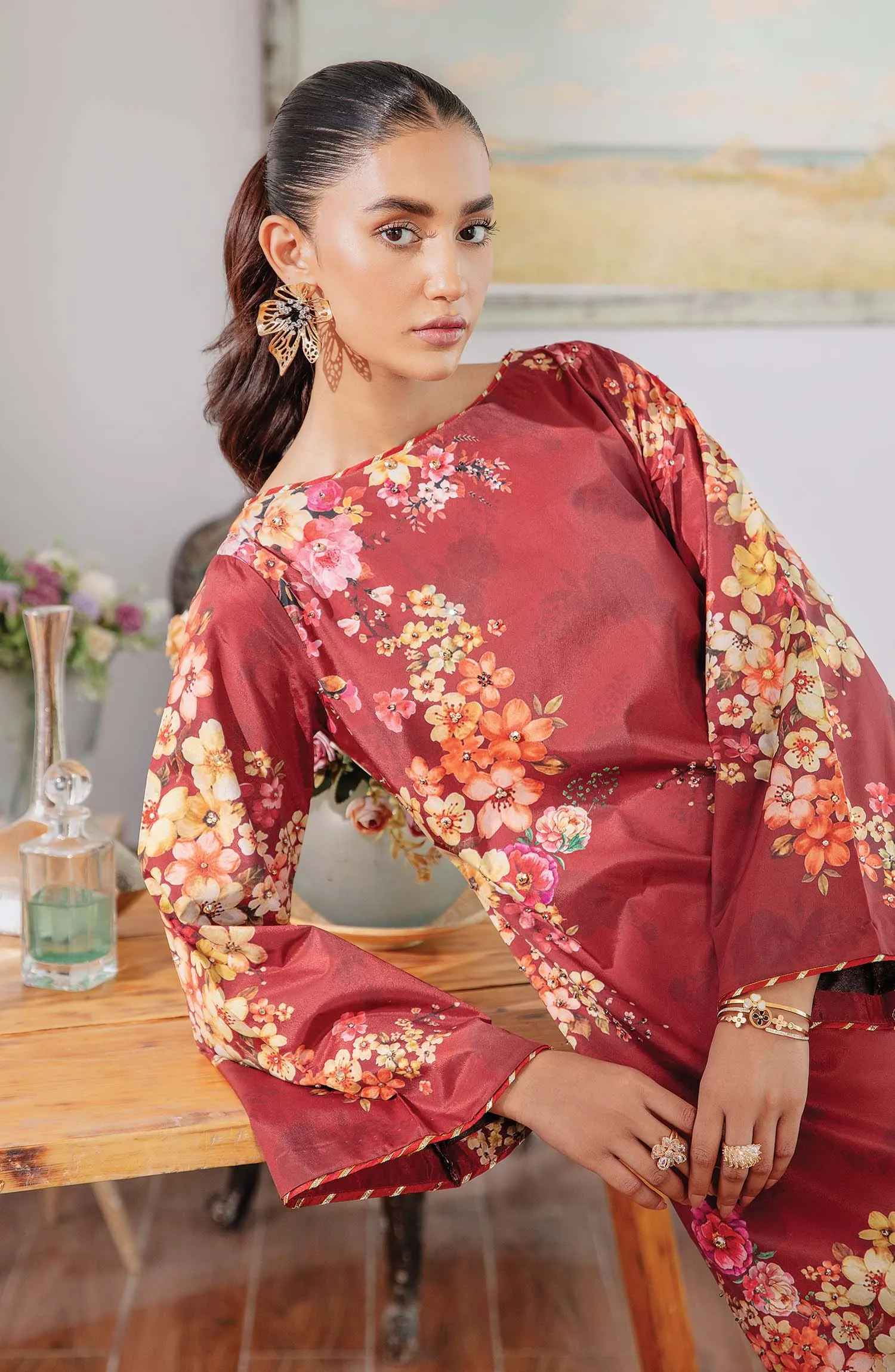 Parisa By Emaan Adeel Unstitched 3 Piece Luxury Winter Collection'2024-Ellie