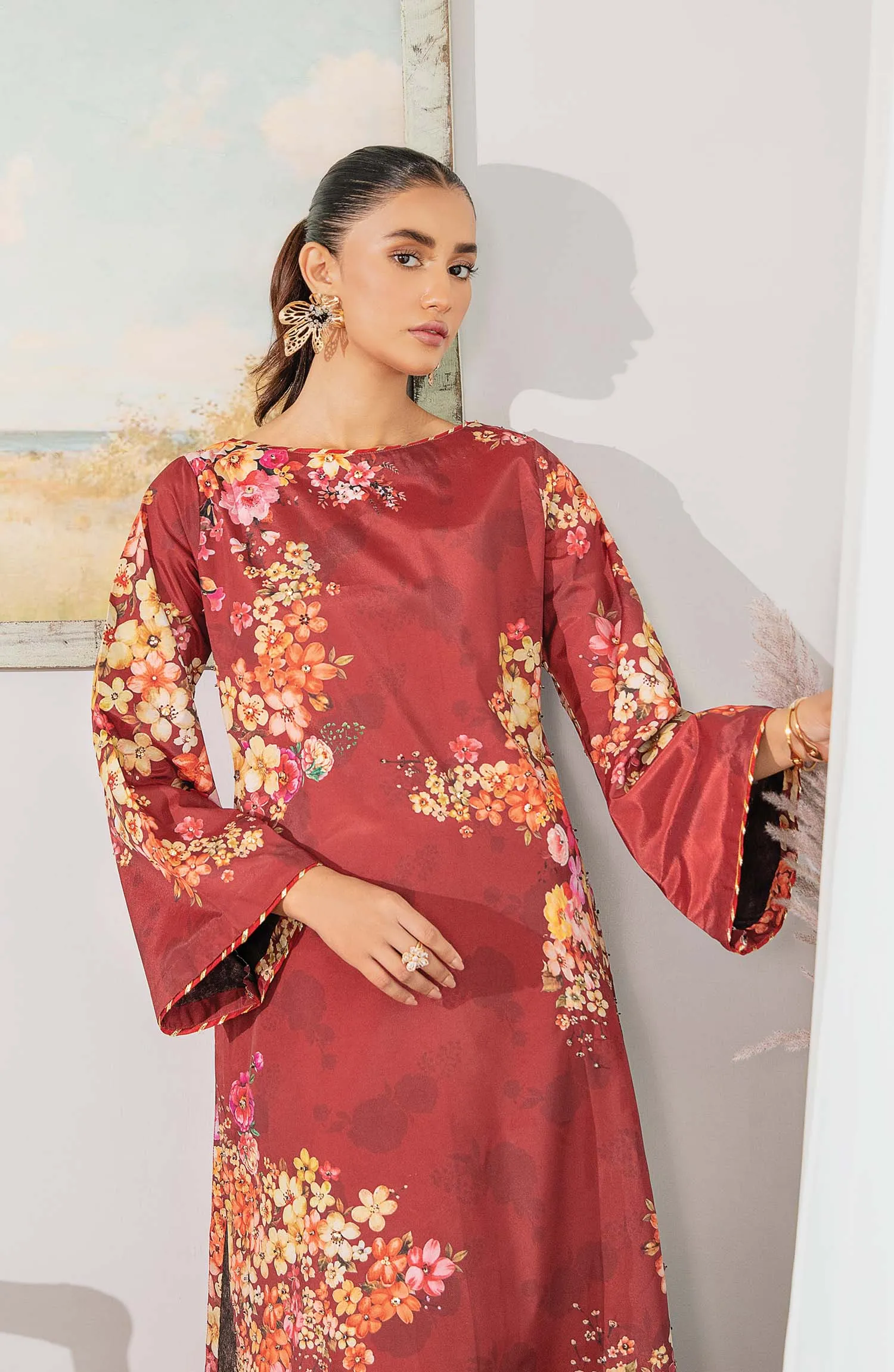 Parisa By Emaan Adeel Unstitched 3 Piece Luxury Winter Collection'2024-Ellie