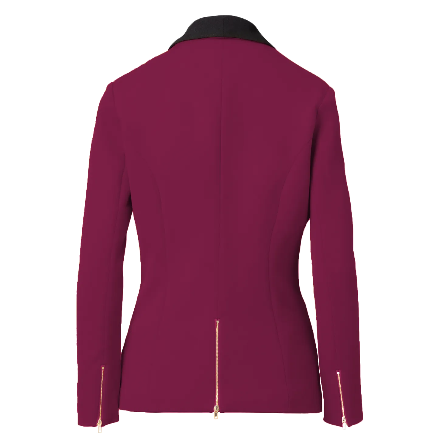 Rebellious Stretch Boss Blazer - Fuchsia