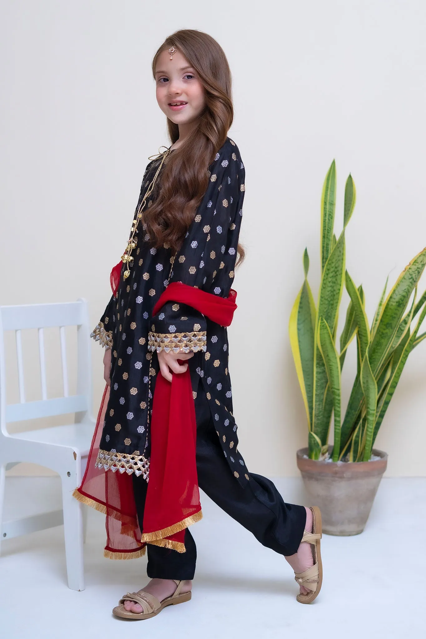 Shanzey Stitched 3 Piece Festive Emb Silk Vol-02 Collection'2024-SHK-2303