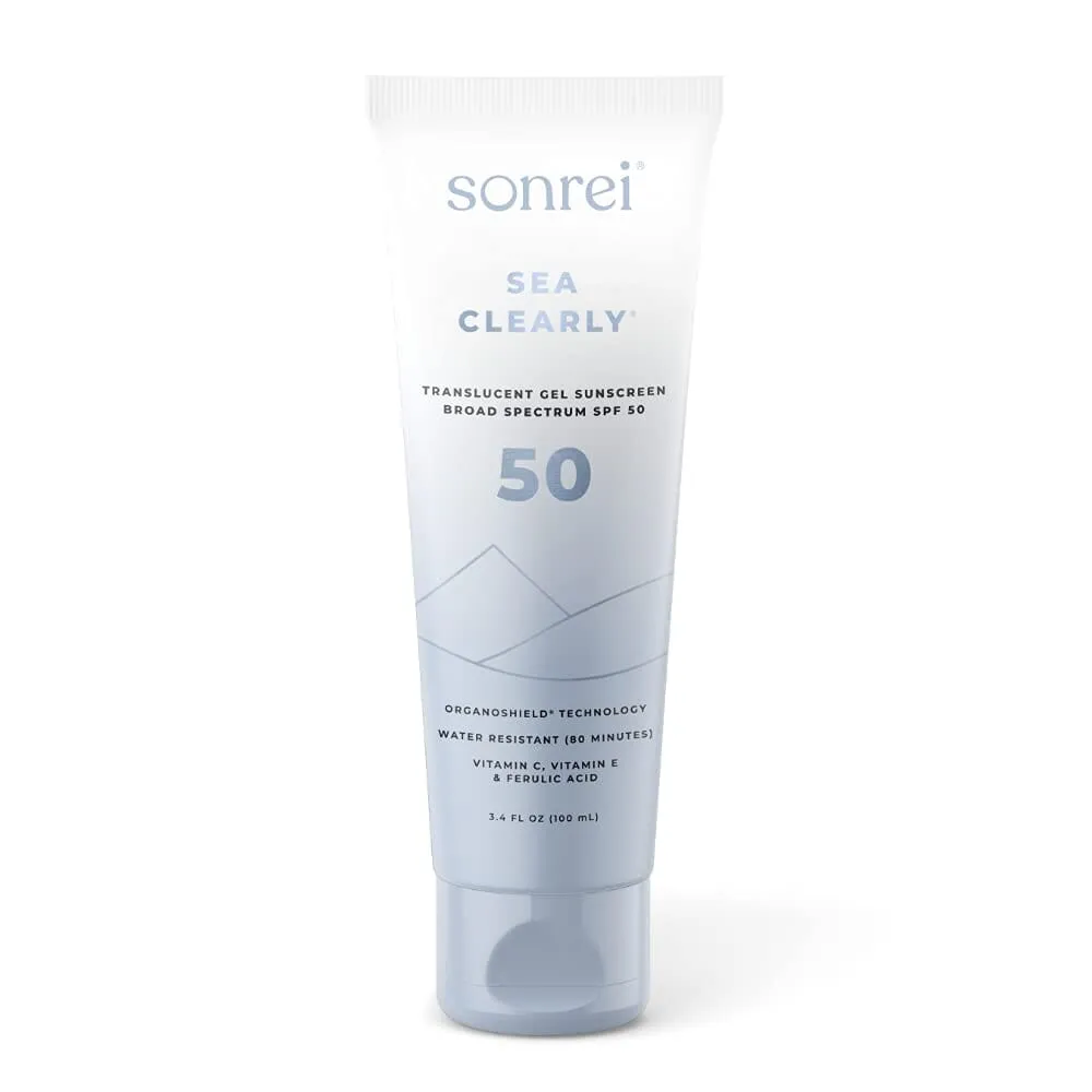 Sonrei Sea Clearly SPF 50 Clear Sunscreen Gel