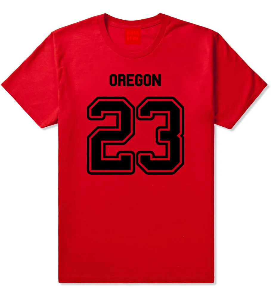 Sport Style Oregon 23 Team State Jersey Mens T-Shirt