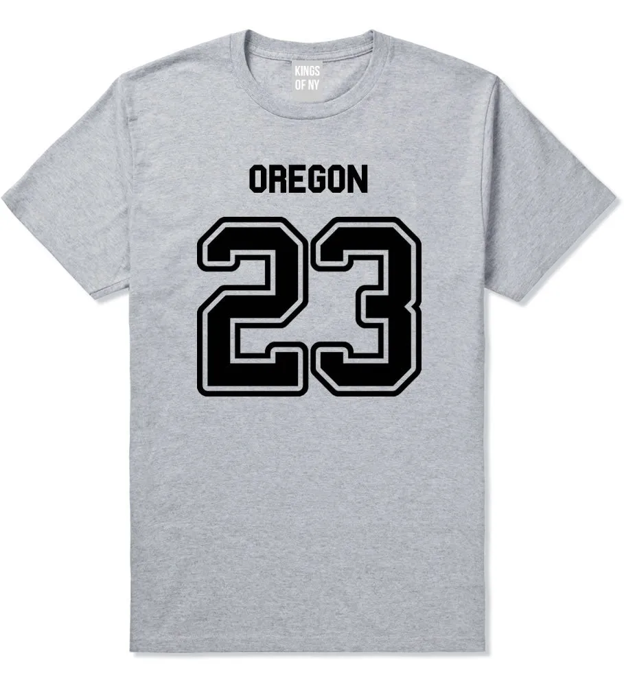 Sport Style Oregon 23 Team State Jersey Mens T-Shirt