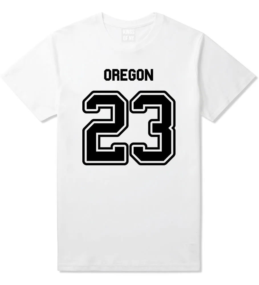 Sport Style Oregon 23 Team State Jersey Mens T-Shirt