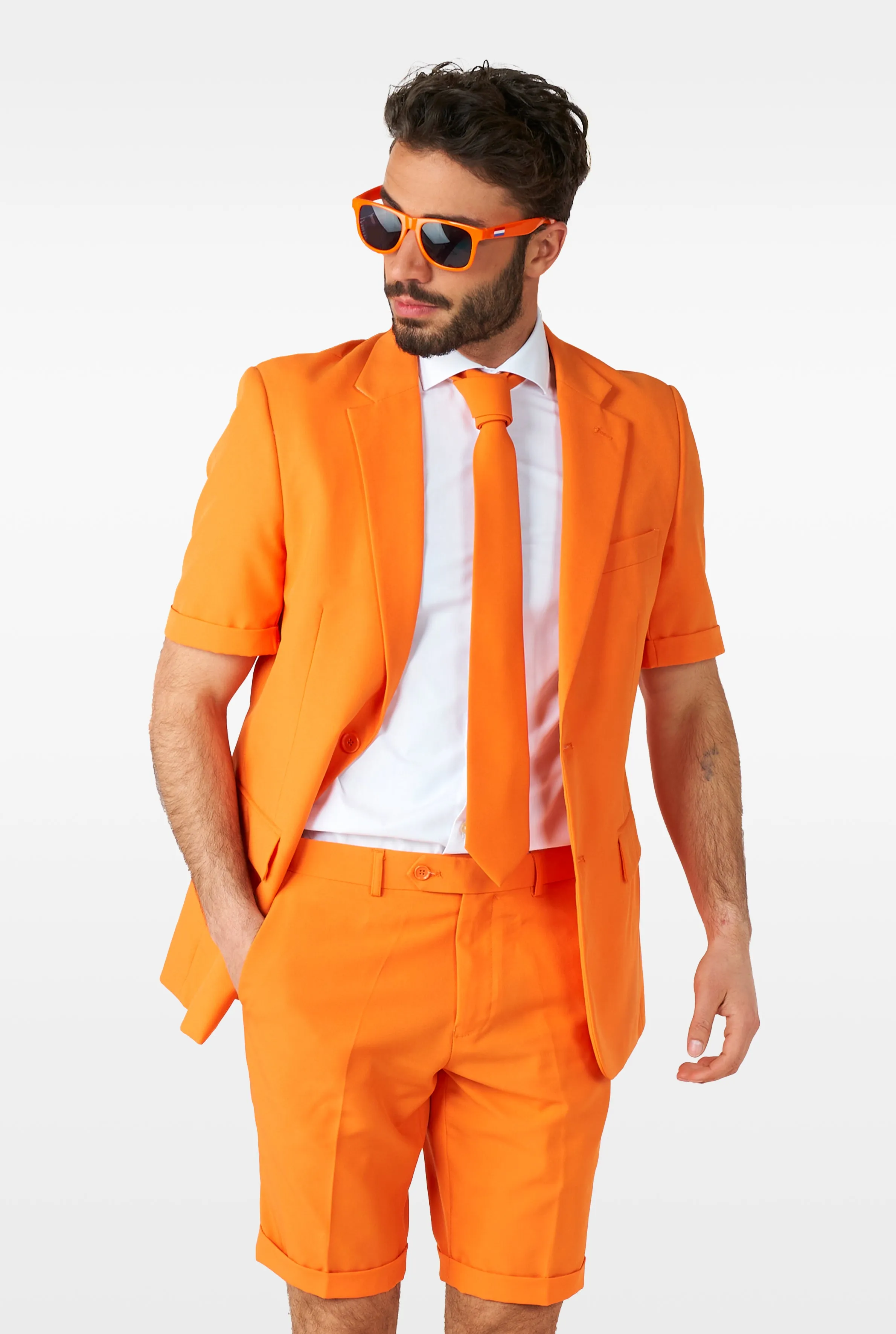 SUMMER The Orange Tux or Suit