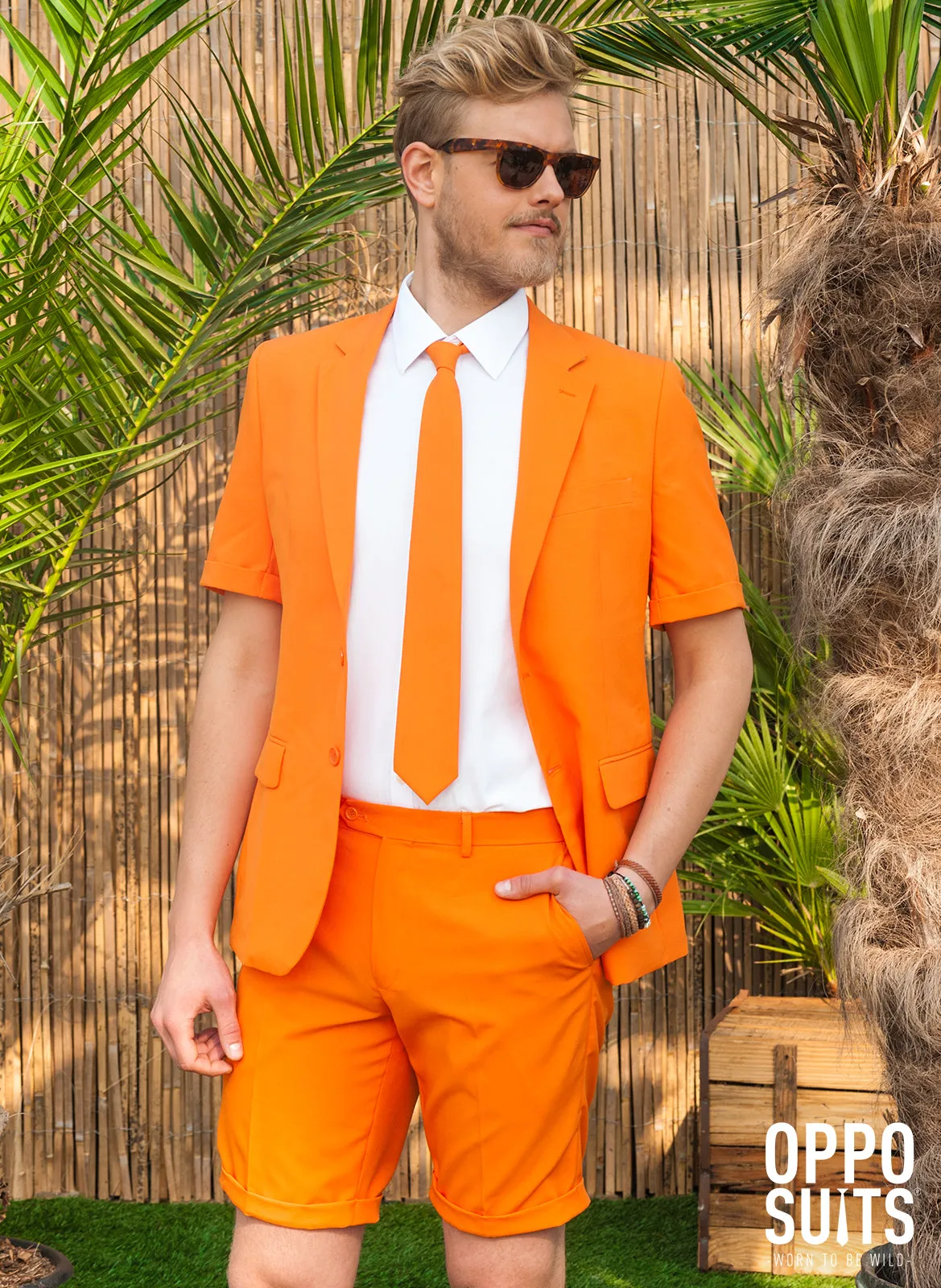 SUMMER The Orange Tux or Suit