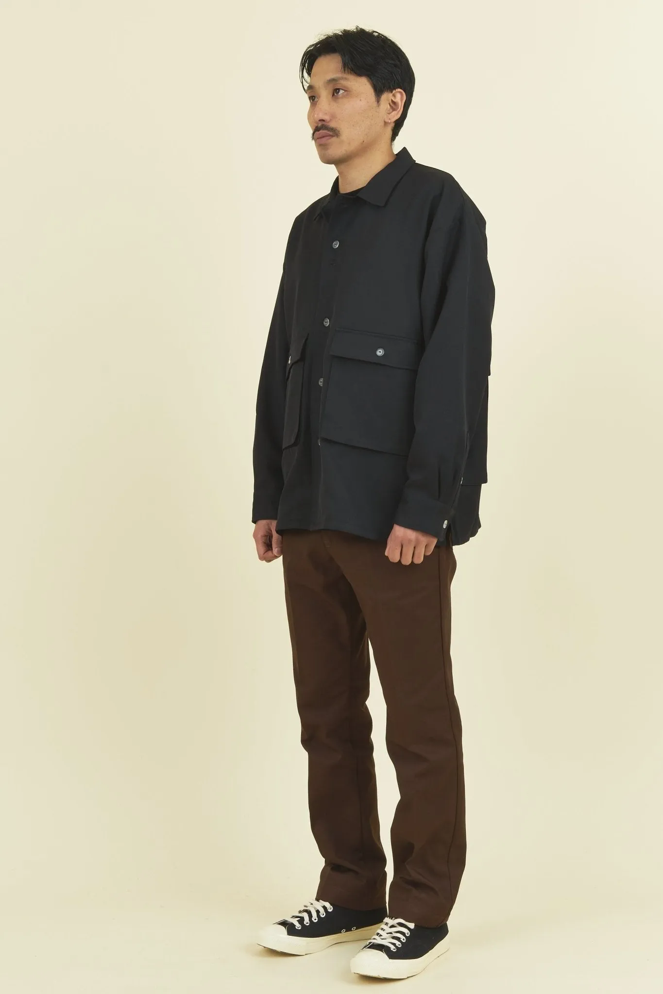 TENBOX D.D. Overshirt - Black