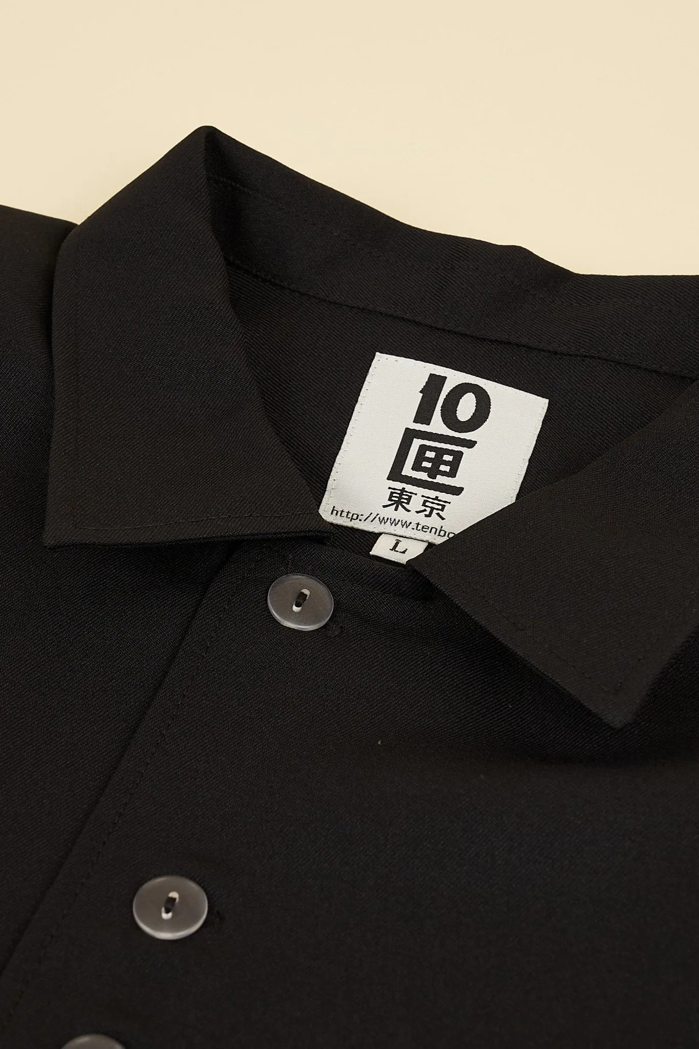 TENBOX D.D. Overshirt - Black