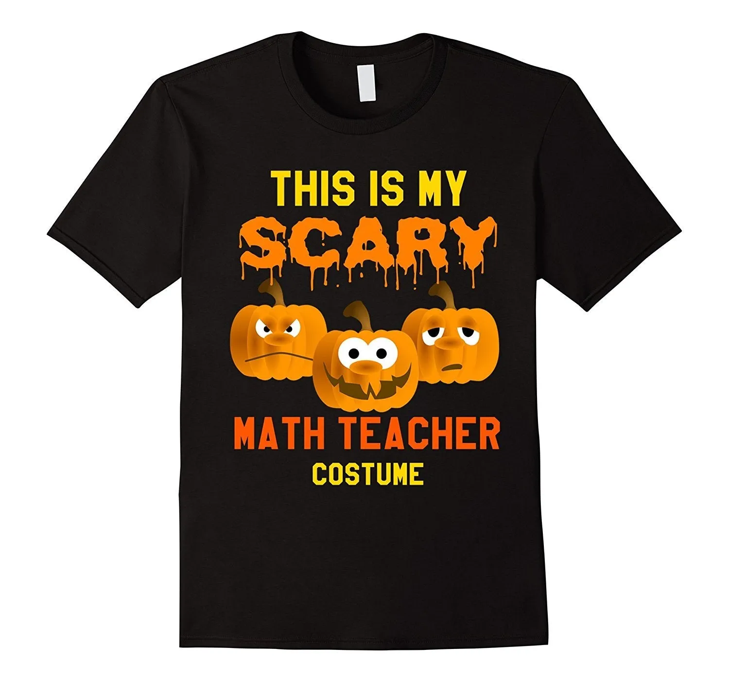 This Is My Scary Math Teacher Costume Halloween T-Shirt