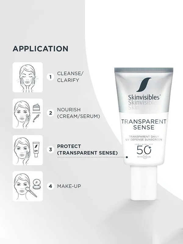 Transparent Sense SPF 50 