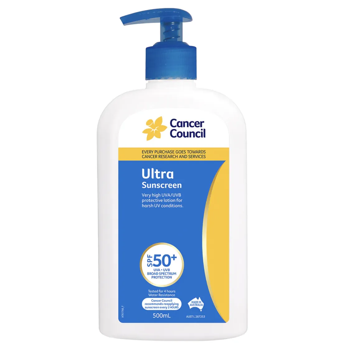 Ultra Sunscreen SPF50  500ml