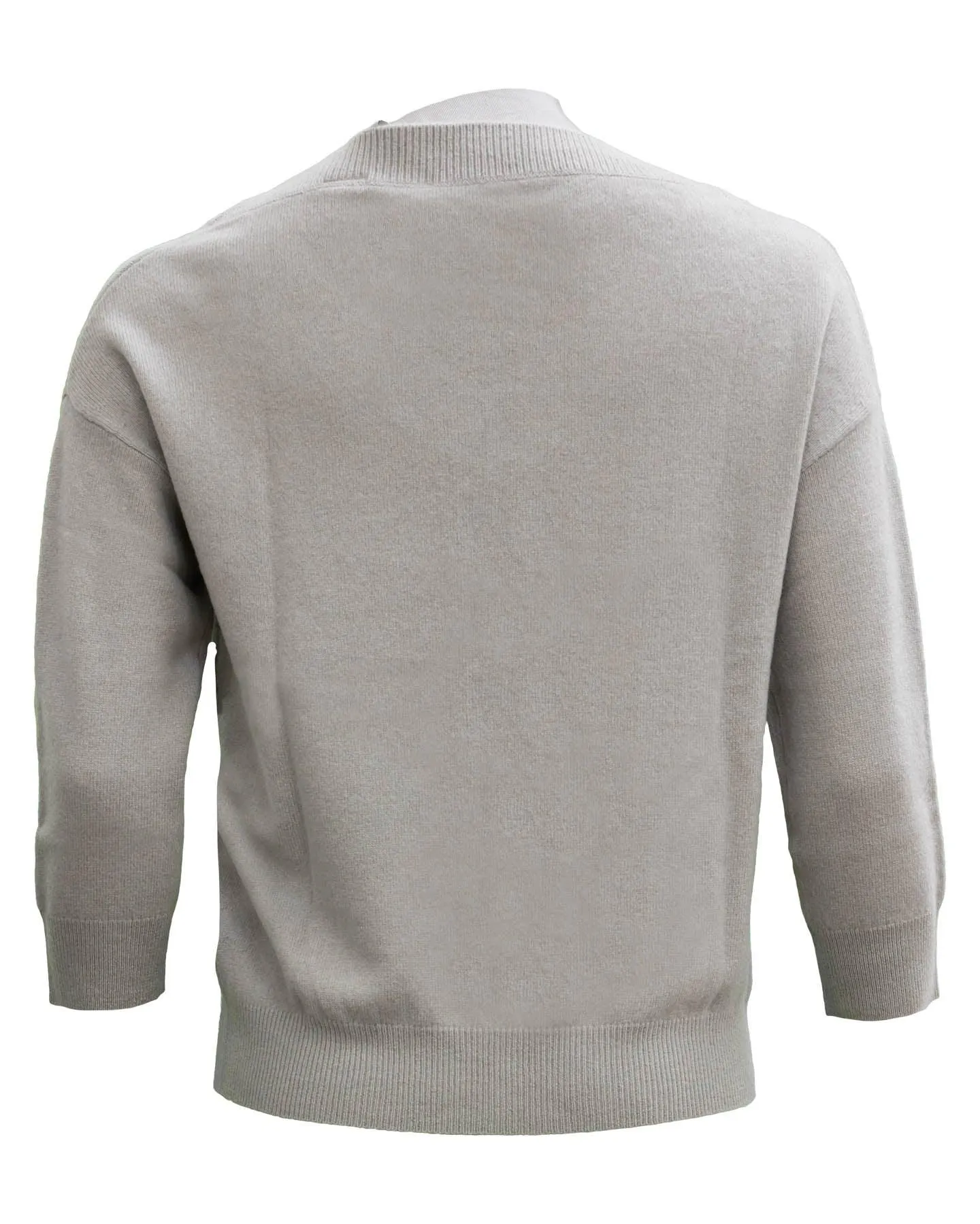 Wide V Wool Pullover